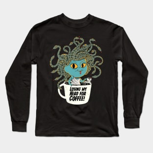 Medusa coffee Long Sleeve T-Shirt